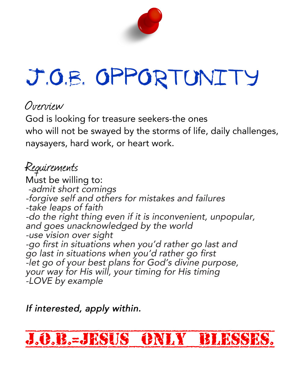 JOB Opportunity