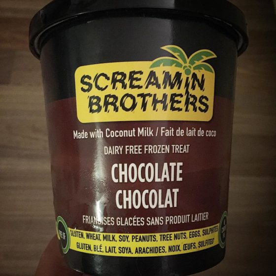 If you're looking for a #delicious #dairyfree #nutfree #glutenfree treat, I highly recommend @screaminbros organic coconut milk frozen dessert. It is so, so good. #delish