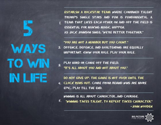 5 ways to win