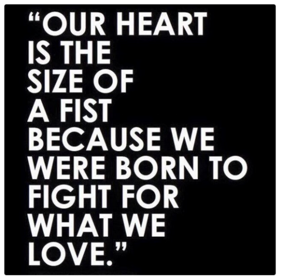 Our Heart is a Size of a Fist